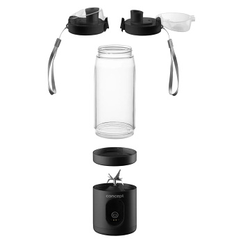 CONCEPT SM4001 Smoothie FitMaker mixér čierny