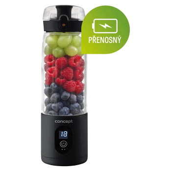 CONCEPT SM4001 Smoothie FitMaker mixér čierny
