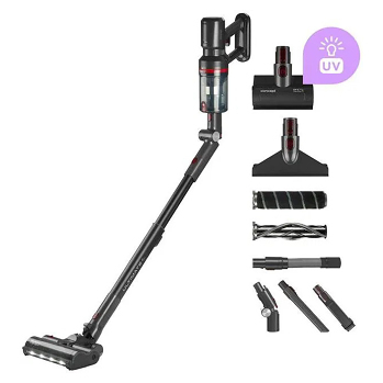 CONCEPT VP6150 Tyčový vysávač 3v1 Ultimate 29,6 V UVC (Tyčové vysávače) - Bezsáčkové, Elektrické, Savé, Dobíjacie, Svietiaci, Viac režimov čistenia