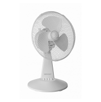 CONCEPT VS5040 Stolný ventilátor biely