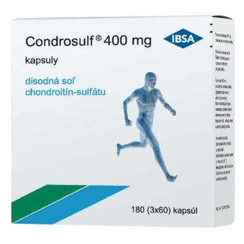 CONDROSULF 400 mg 180 kapsúl (Na kosti, kĺby, chrupavky) - Jednodruhové