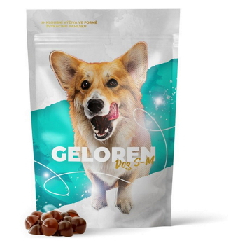 CONTIPRO Geloren Dog S-M želatínové kocky 60 ks (Veterinárne výživové doplnky na kĺby)