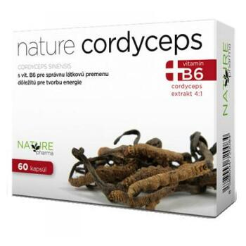 Nature Cordyceps + vitamín B6 60 kapsúl