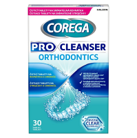 Corega Pro Cleanser Orthodontics čistiace tablety 30 ks