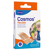 COSMOS Flexible pružná náplasť 2 veľkosti 20 kusov