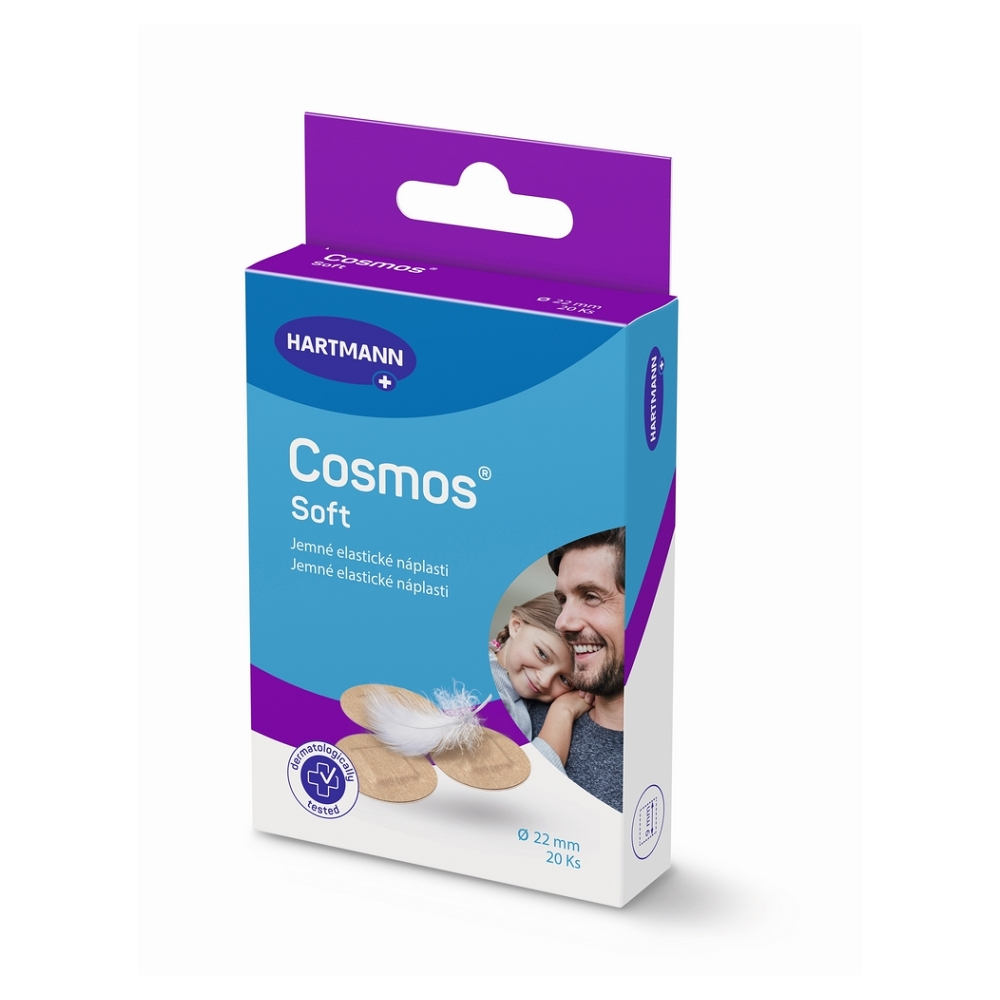 COSMOS Jemná náplasť okrúhla 2,2 cm 20 ks kúpite na Mojalekaren.sk