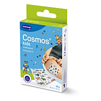 COSMOS Kids náplasť vodoodolná 6 × 10 cm 10 kusov