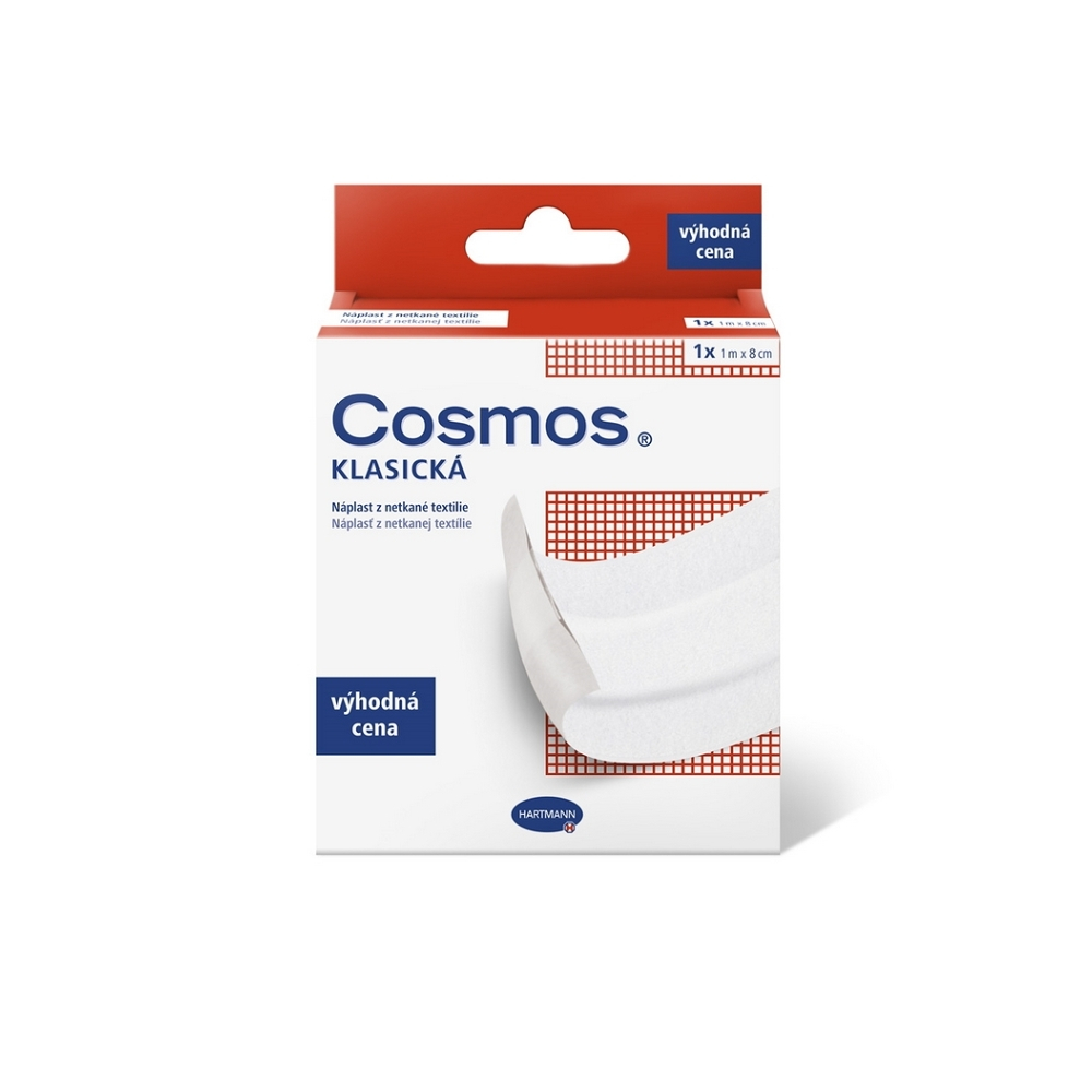COSMOS Klasická náplasť z netkanej textílie 1 m x 8 cm kúpite na Mojalekaren.sk