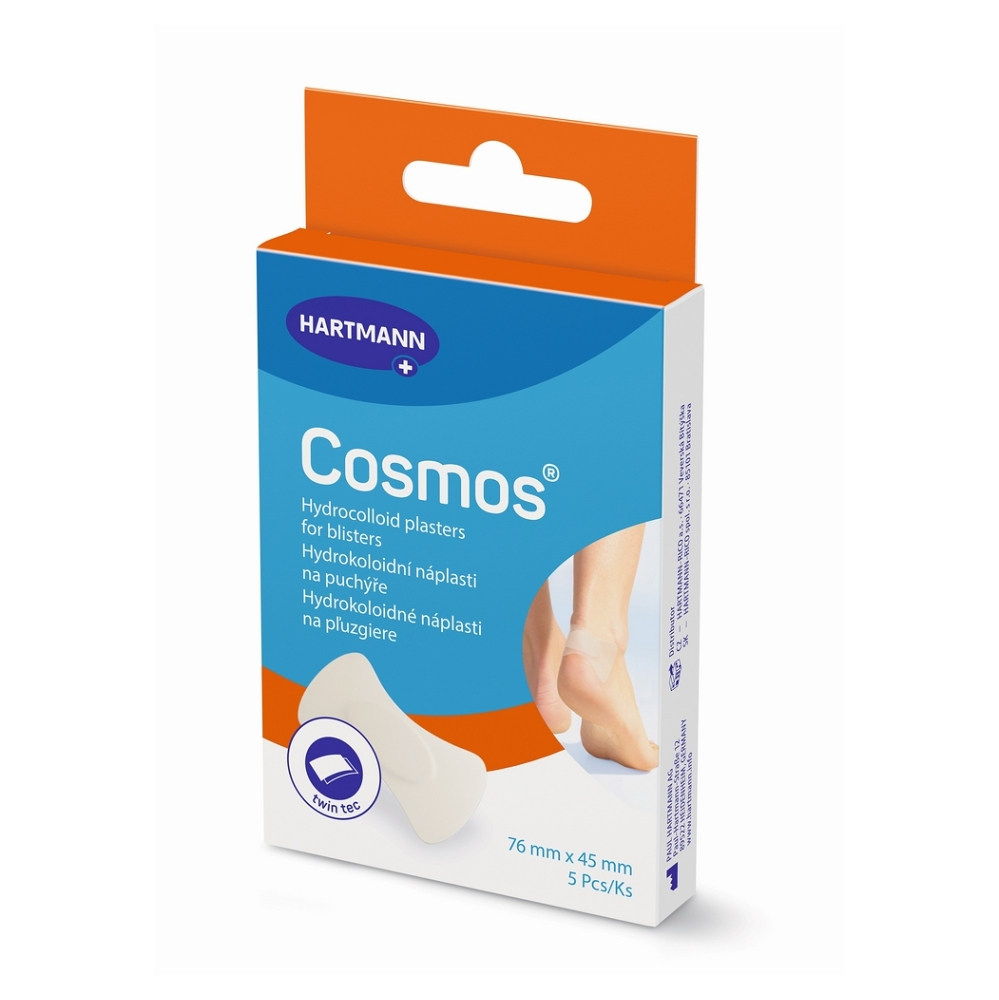 Cosmos Na pľuzgiere na päte náplasti 4,5 x 7,6 cm 5 ks kúpite na Mojalekaren.sk