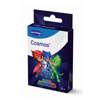 COSMOS PJ Masks detské náplasti veľkosť 3 12 kusov