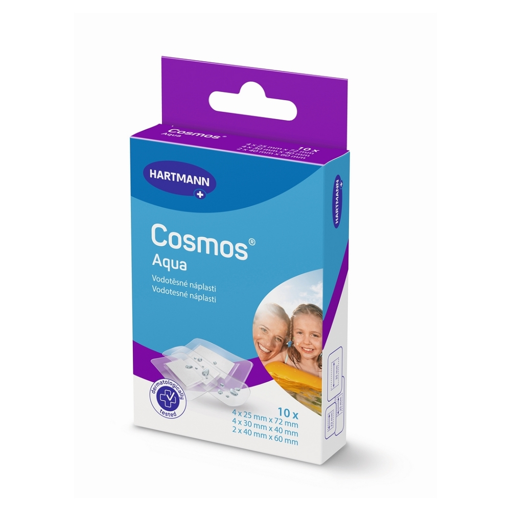 Hartmann Cosmos Aqua vodoodolná náplasť 10 ks kúpite na Mojalekaren.sk