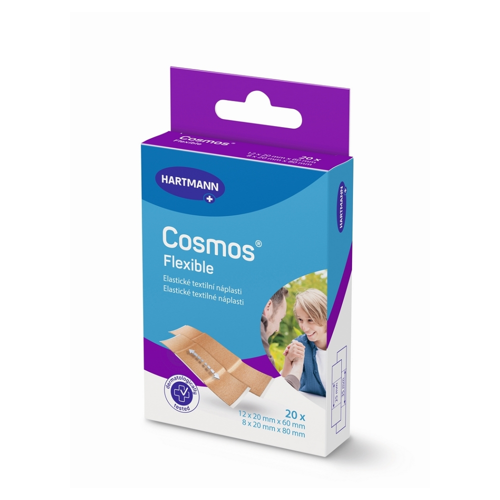 Hartmann Cosmos Flexible náplasť 20 ks kúpite na Mojalekaren.sk