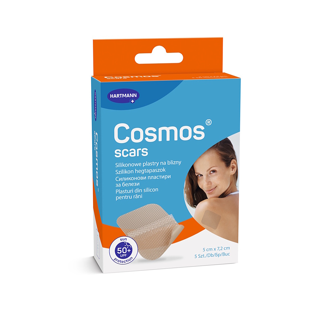Cosmos Scar náplast na jizvy silikon.5 x 7, 2 cm 5 ks kúpite na Mojalekaren.sk