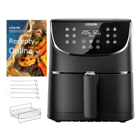 COSORI CP158-AF premium 5.5 L čierna teplovzdušná fritéza
