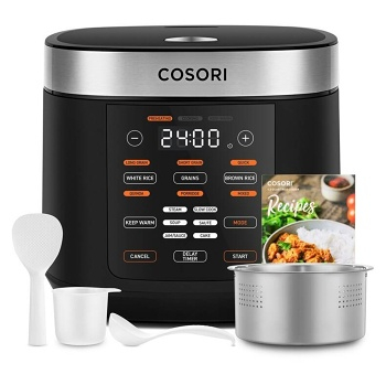 COSORI Multicooker CRC multifunkčný hrniec a ryžovar 5 l (Teplovzdušné fritézy)