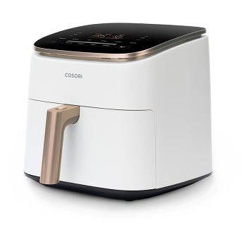 COSORI TurboBlaze prp teplovzdušná fritéza biela 6,2 l (Teplovzdušné fritézy) - Digitálny/e, Elektrické, Do zásuvky, Svietiaci, Sada