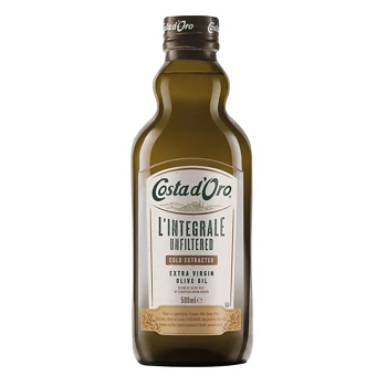 COSTA D’ORO Evoo Integrale extra panenský olej nefiltrovaný 500 ml (Olivový olej) - Jednodruhové