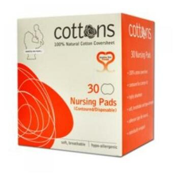 Cottons Prsné vložky 30 kusov