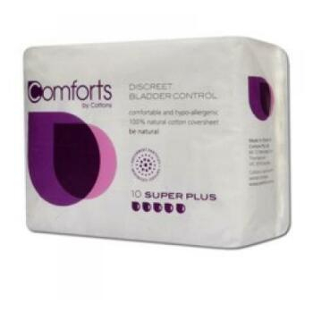 Comforts by Cottons Inkontinenčné vložky super plus 10 kusov