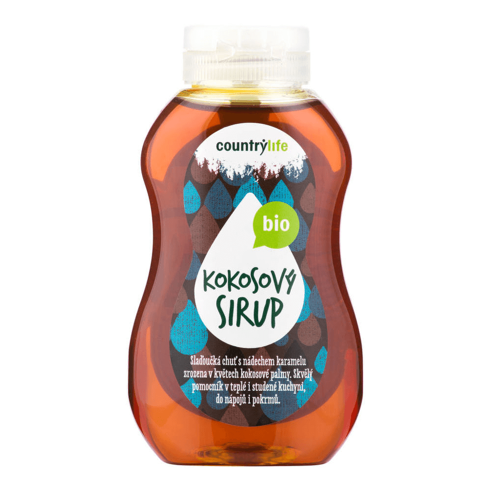 COUNTRY LIFE Bio Sirup kokosový 250 ml