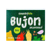 COUNTRY LIFE Bujón zeleninový kocky 6 ks BIO