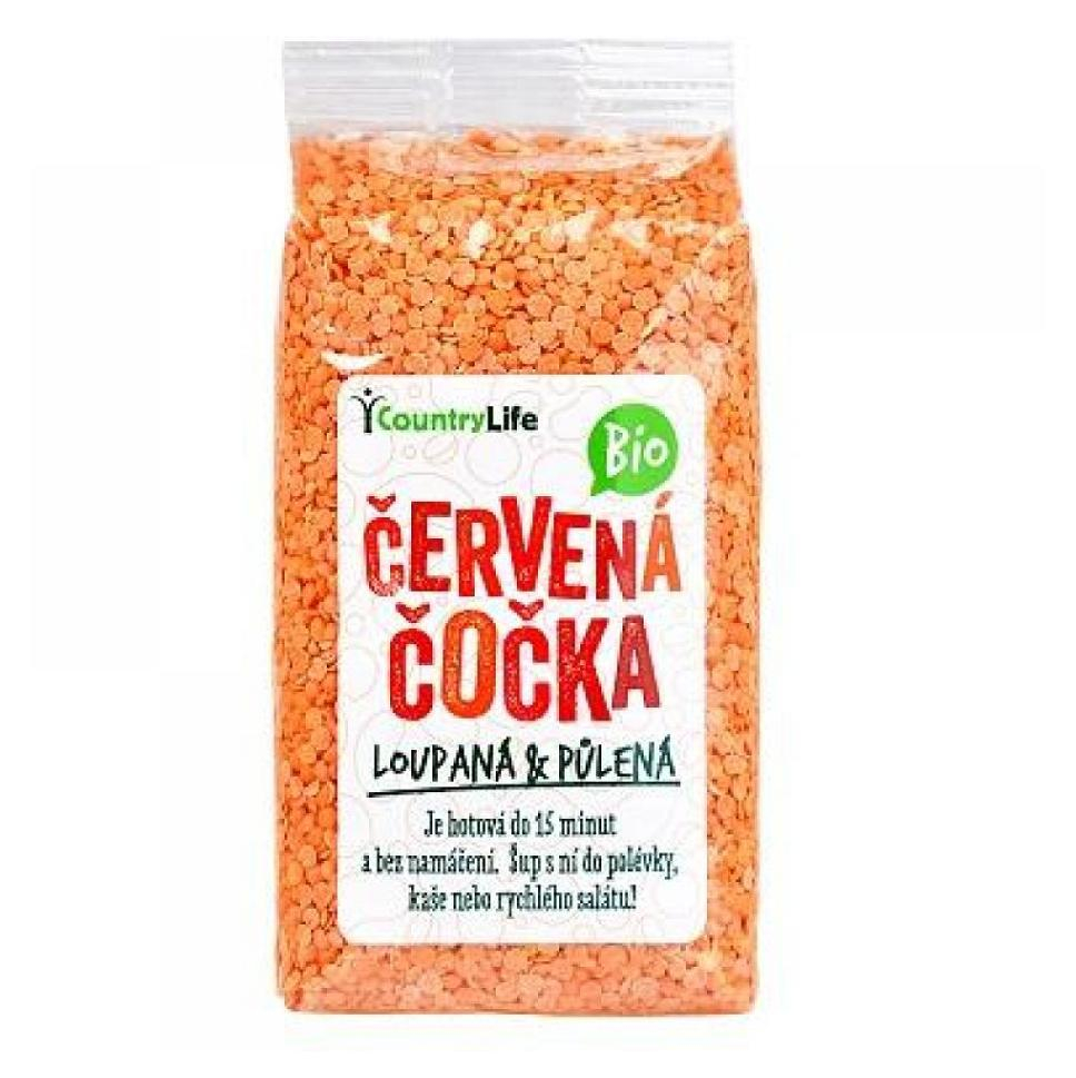 COUNTRY LIFE Šočka červená polovica BIO. 500 g kúpite na Mojalekaren.sk
