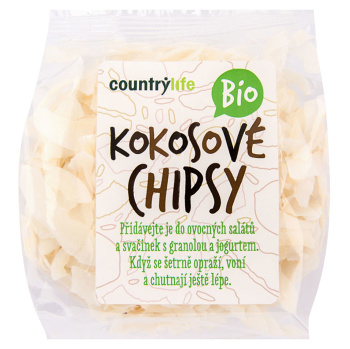COUNTRY LIFE Kokosové chipsy BIO 150 g