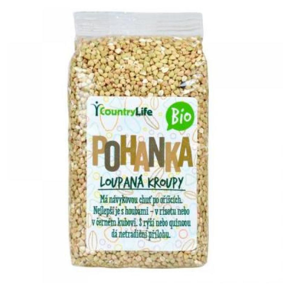 COUNTRY LIFE Pohánka lúpaná krúpy BIO 500 g