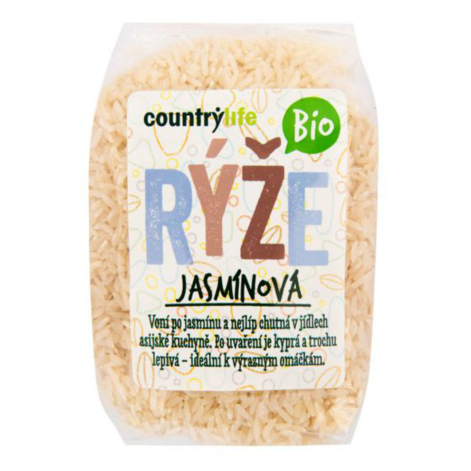 COUNTRY LIFE Ryža jazmínová BIO 500 g