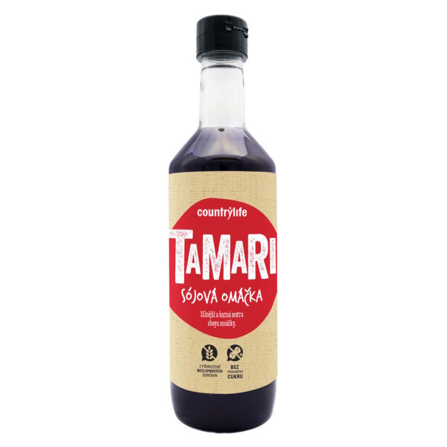 COUNTRY LIFE Tamari sójová omáčka 500 ml