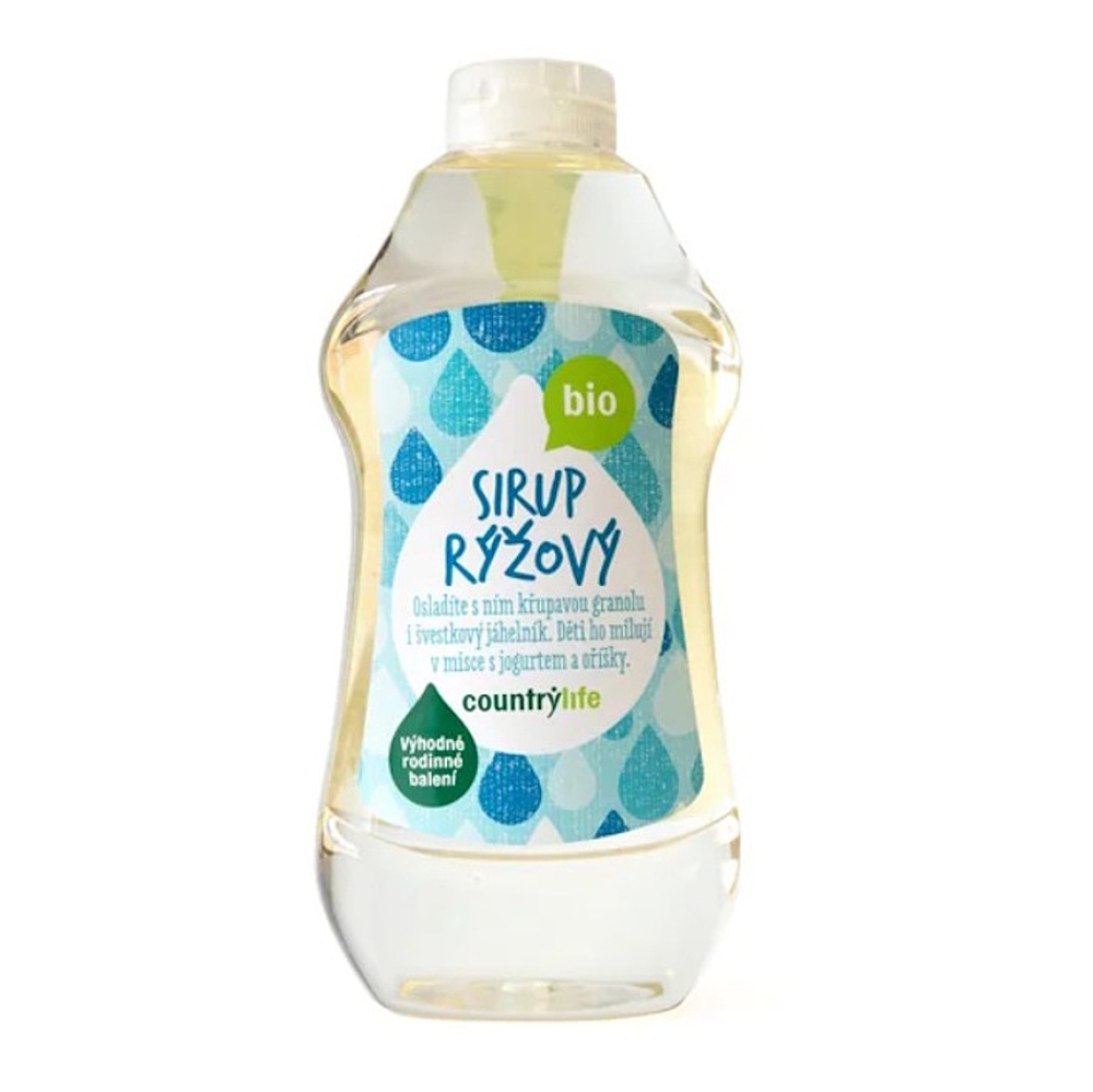 COUNTRY LIFE Rýžový sirup BIO 900 ml