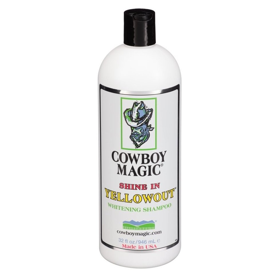 E-shop COWBOY MAGIC Shine in Yellowout šampón pre kone 946 ml