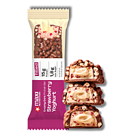 MAXI NUTRITION Creamy Core Protein bar jahodový jogurt 45 g