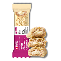 MAXI NUTRITION Creamy Core Protein bar White Kokos v čokoláde 45 g