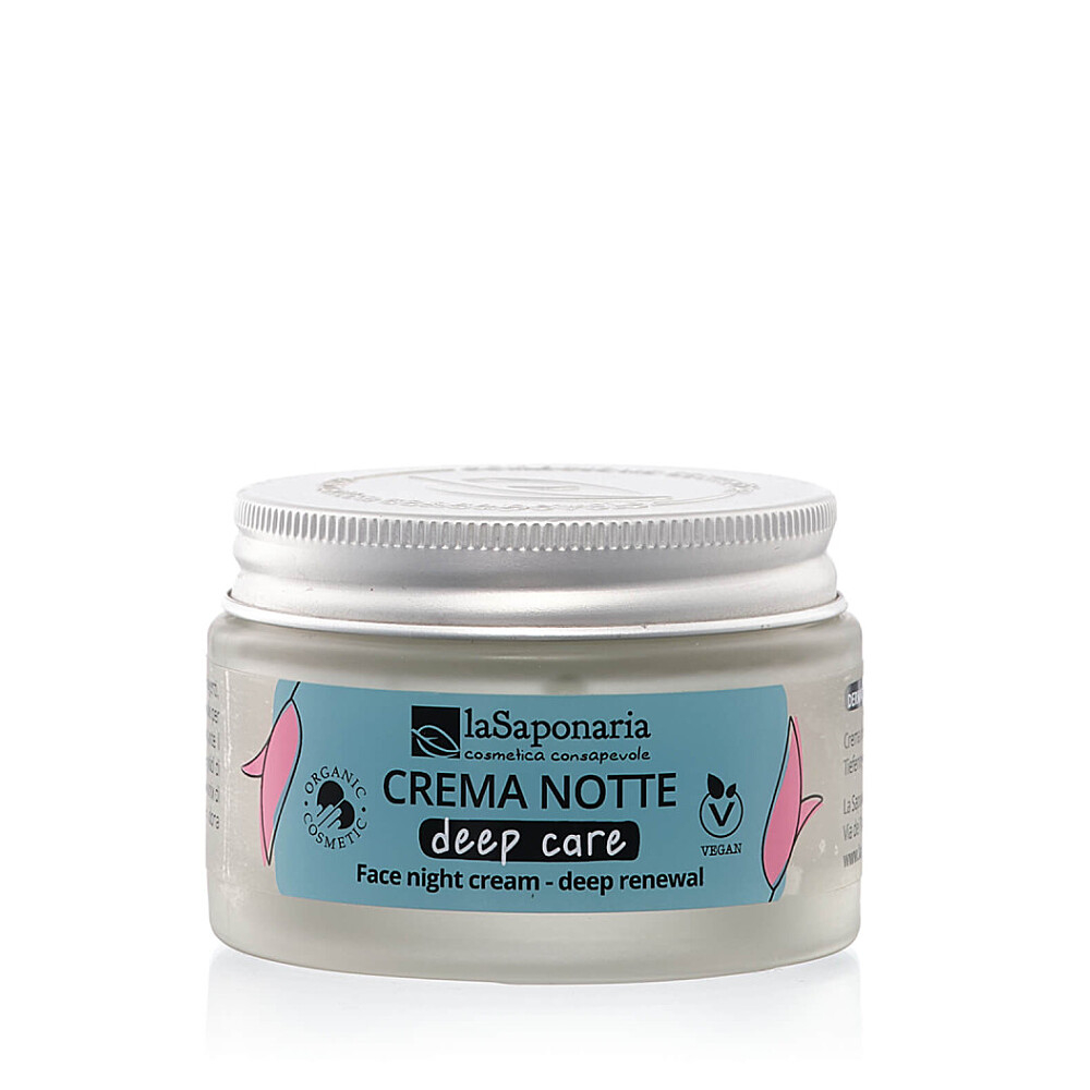 E-shop LA SAPONARIA Nočný pleťový krém Deep Care pre zrelú pleť BIO 50ml