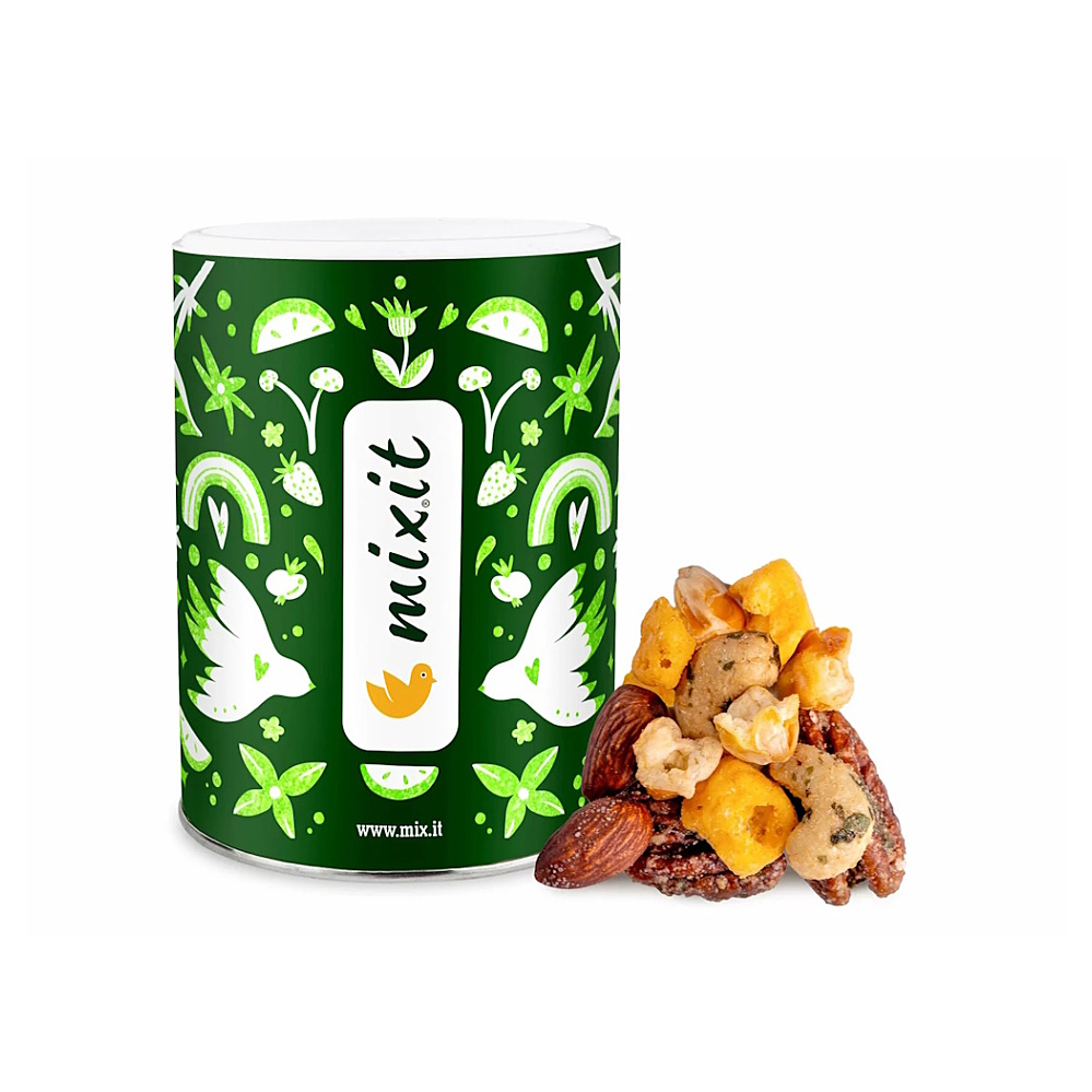 MIXIT Crunchy mix syr, crunchy corn a oriešky s medvedím cesnakom 300 g