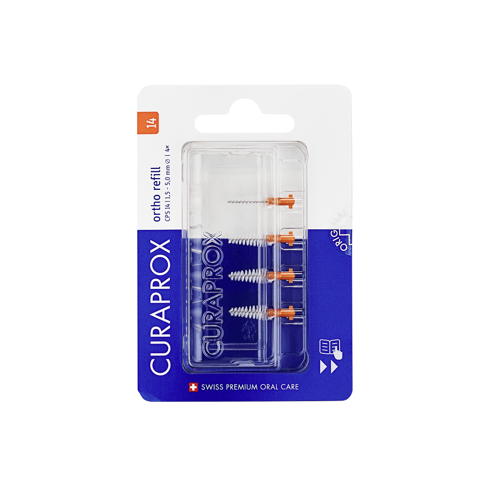 CURAPROX CPS 14 Regular Medzizubné kefky refill v blistri 4 kusy kúpite na Mojalekaren.sk