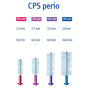CURAPROX CPS 405 perio Štart 5 kusov (Medzizubné kefky) - Čistiace - obrázok 2/2