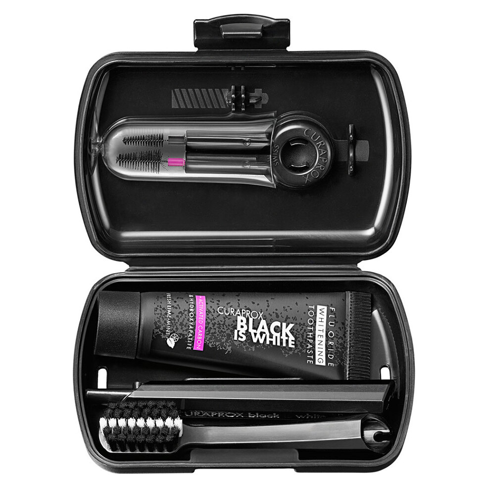 CURAPROX Travel set Black is White 1 kus kúpite na Mojalekaren.sk