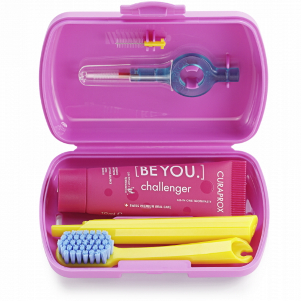 CURAPROX Cestovný Set ružový 6 ks kúpite na Mojalekaren.sk