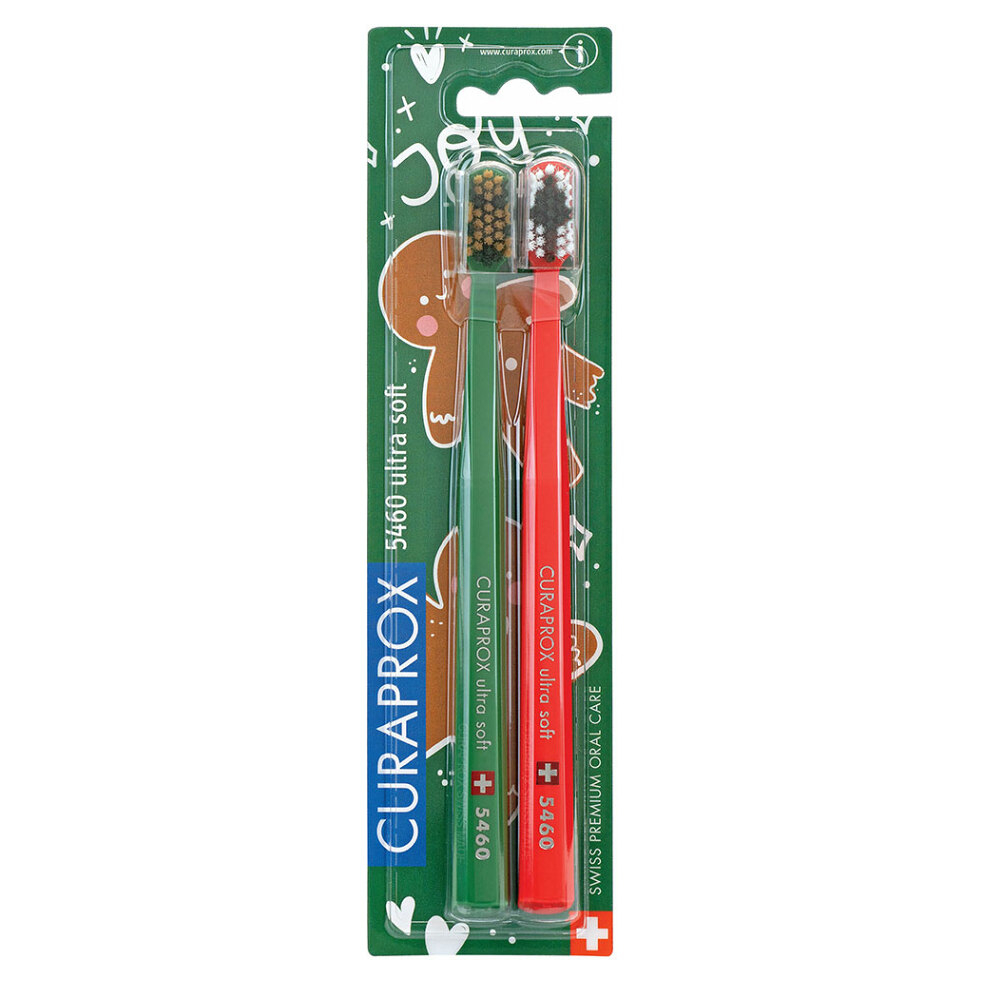 CURAPROX Zubná kefka 5460 Winter Ginger + Rudolph Edition 2 ks kúpite na Mojalekaren.sk