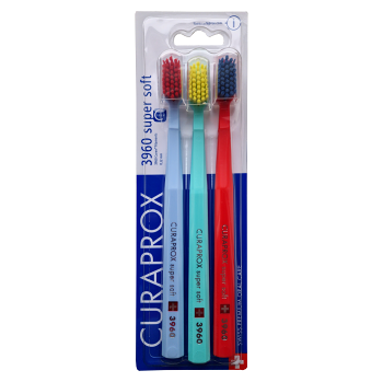 CURAPROX zubné kefky 3960 super soft 3 kusy