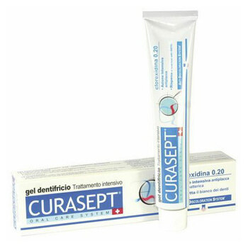 CURASEPT ADS 720 Gélová zubná pasta 0.20%CHX 75 ml