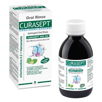 CURASEPT ADS Astringent Ústna voda s hamamelis 0,2%CHX  200 ml (Ústne vody) - Osviežujúci dych