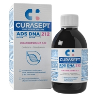 CURASEPT Ads dna 212 ústna voda 0.12% CHX 200 ml