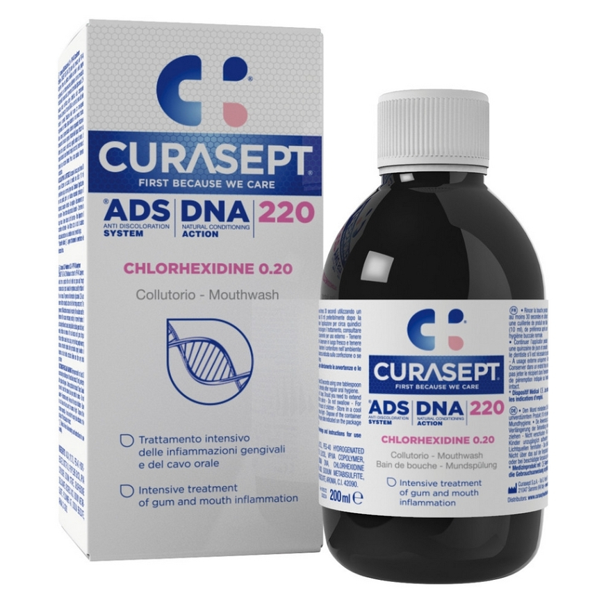 Curasept ADS DNA 220 ústna voda 200 ml kúpite na Mojalekaren.sk