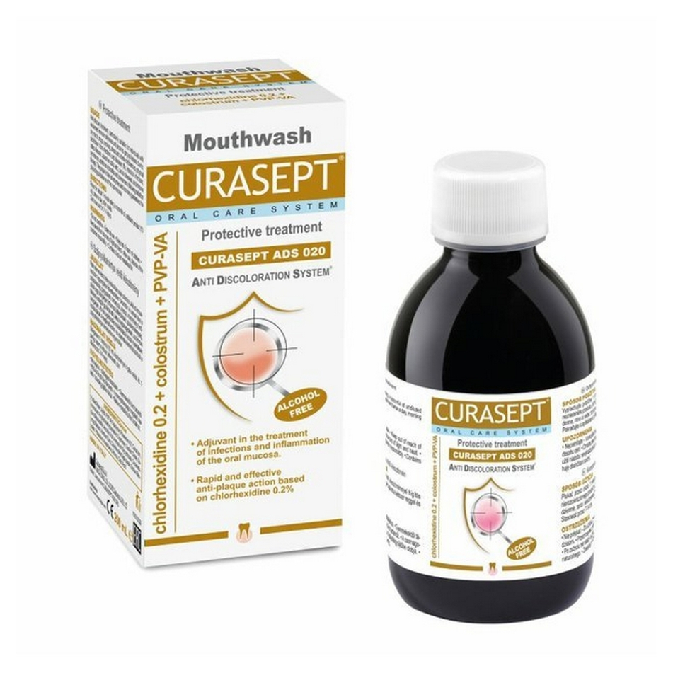 Curasept ADS Protective ústna voda pre podráždené ďasná 200 ml kúpite na Mojalekaren.sk