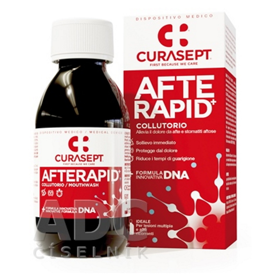 CURASEPT Afte rapid+ ústna voda 125 ml kúpite na Mojalekaren.sk