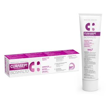 CURASEPT Biosmalto sensitive teeth zubná pasta 75 ml (Prostriedky na zuby a zubné náhrady) - Čistiace