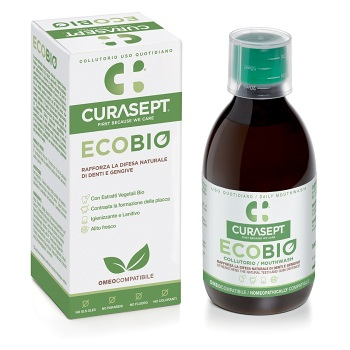 CURASEPT Ústna voda Ecobio 300 ml (Ústne vody) - Osviežujúci dych